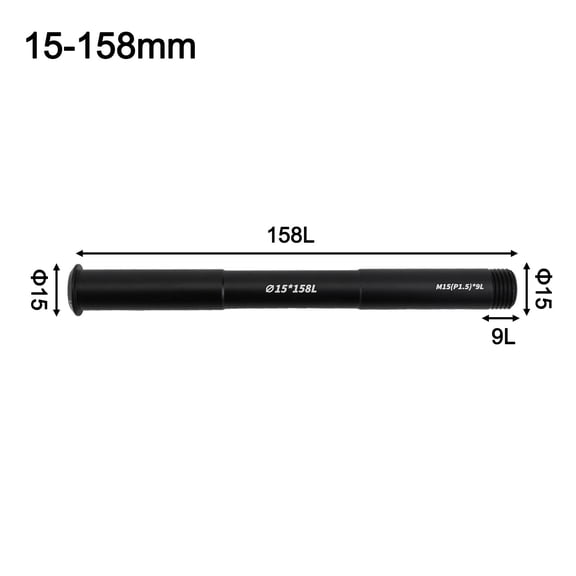 Mountain Bicycle Thru Axles 15*148/155/158mm Front And Rear Thru Axle Bike Parts 15mm*158