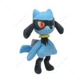 thumbnail image 4 of 16-31cm Pokemon Standing Lucario Shiny Plush Doll Cute Mega Riolu Animal Stuffed Quality Peluche Toy Children Halloween Gifts, 4 of 5