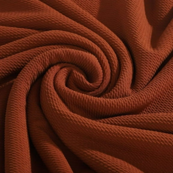 Sienna Liverpool Bullet Textured Fabric by the yard 4 Way Stretch Solid