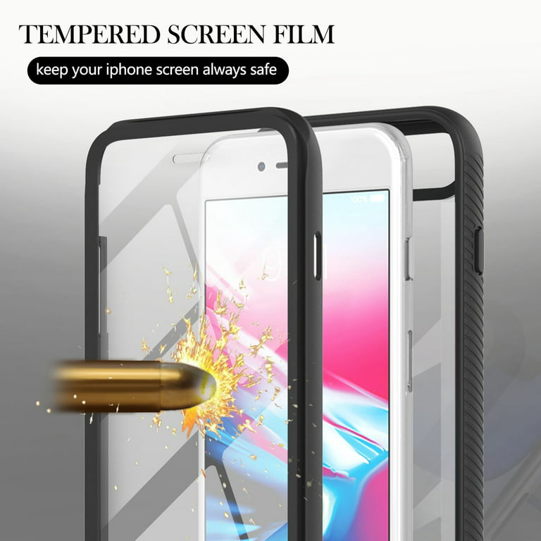 onn. Mirror Glass Screen Protector for iPhone SE 2022, iPhone SE 2020,  iPhone 8, iPhone 7, iPhone 6s, iPhone 6 - DroneUp Delivery