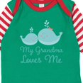thumbnail image 4 of Inktastic My Grandma Loves Me Boys or Girls Long Sleeve Baby Bodysuit, 4 of 5