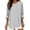 Grey, variant on YVNAURA Women's Cotton Linen Striped Top Retro Blouse Loose Long Sleeve Crew Neck Vintage Tee Breathable Lightweight Casual Summer Beach Tunic 2026, Blue,L