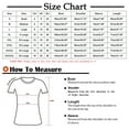 thumbnail image 2 of Brondbend Womens Tops Woman Tee Shirt Crew Neck Short Sleeved Blouse Print Comfortable Loose Fit Party Tops Summer Fall Wear,Red, 2 of 3