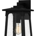 thumbnail image 7 of Quoizel Drescher 1-Light Matte Black Outdoor Wall Lantern, 7 of 7