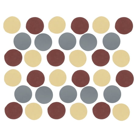 

180 Sheets Round Sanding Disc Sanding Discs Flocking Sandpaper Sandpaper Car Sand Material The Sail Flocking