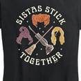 thumbnail image 3 of Hocus Pocus - Sistas Stick Together - Women's Short Sleeve Graphic T-Shirt, 3 of 5