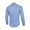thumbnail image 3 of Avamo Mens Casual Dress Shirt Button Down Plain Shirts Long-Sleeve Work Shirt Regular Fit Solid Tops, 3 of 3