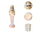 thumbnail image 6 of Sharprepublic Christmas Nutcracker Figurine Glowing Arts Crafts Classic Nutcracker Figures Small, 6 of 8