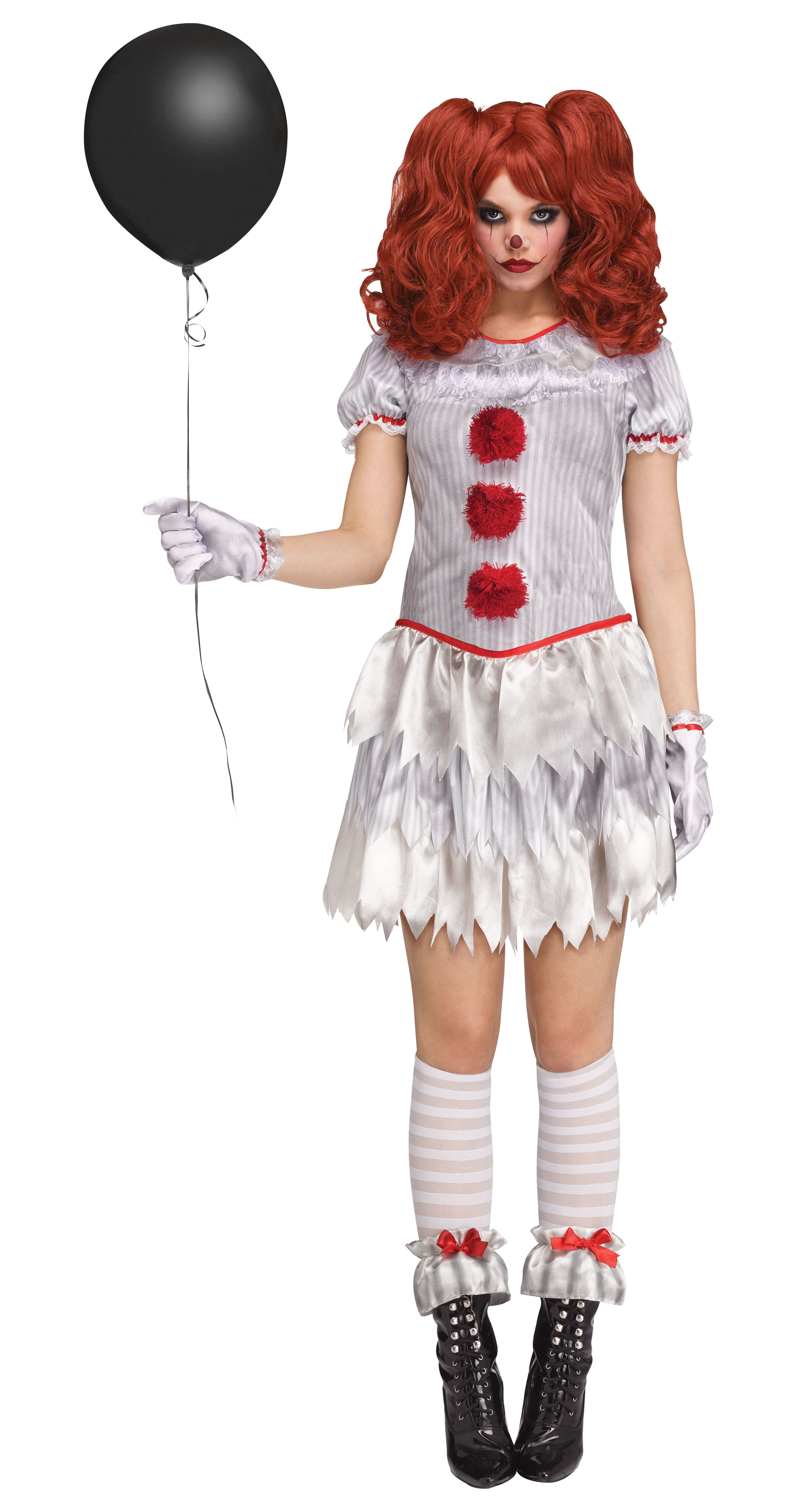 Ladies Boo Boo the Clown Circus dressing up costume adult outfit New Smiffys