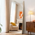thumbnail image 5 of CONCETTA 71"x32" Rectangle Full Length Mirror, Full Body Standing Mirror Floor Mirrors,Gold, 5 of 7