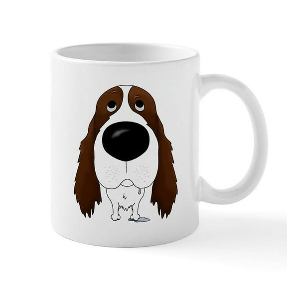 CafePress - Big Nose Springer Spaniel Mug - 11 oz Ceramic Mug - Novelty Coffee Tea Cup