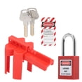 thumbnail image 4 of Lockout Tagout Lock Kit, Engineering  Set Durable Corrosion Resistance With  Warning Label For Electric Power For Industrial For Petroleum, 4 of 8