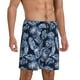 thumbnail image 2 of Fotbe Tropical Leaves Pantalones Cortos de Pijama para Hombre, Ropa de Dormir, Pantalones de Pijama Cortos para Hombre-XX-Large, 2 of 6