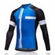 thumbnail image 5 of Traje de triatlón de manga larga, ajustado y transpirable, resistente a los rayos ultravioleta, para ciclismo, chaqueta deportiva para montar a caballo con bolsillo, 5 of 5