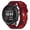 Red, variant on For Garmin Forerunner 245 20mm Nylon Woven Watch Band