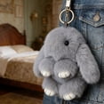 thumbnail image 2 of Bunnylulu Keychain with Box, Bunny Keychain with Tin, BunnyCute Plush Key chain, 2 of 6