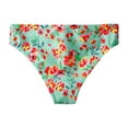 thumbnail image 4 of Kids Girls' Slim Swimming Bottom with Lining UPF50+ Sun Protection Rash Guard Swim Brief Orange Flowers 14, 4 of 7