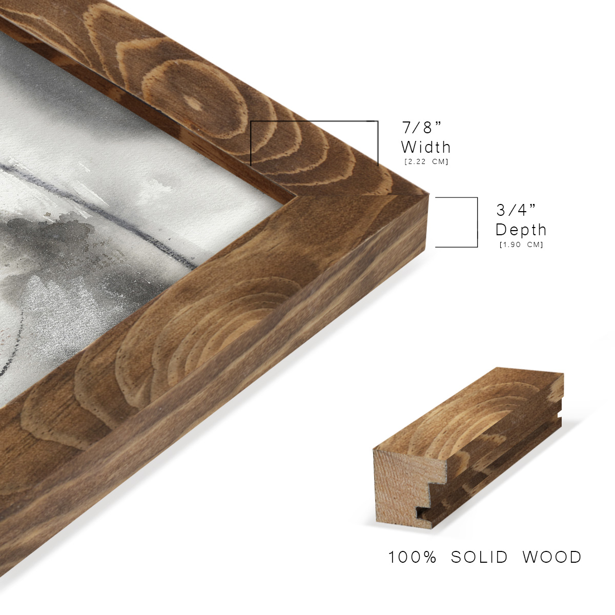 Mystical Objects IV - Framed Print w/glass - Walnut