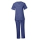 thumbnail image 5 of Conjunto de uniforme médico para mujer, uniforme de enfermería, uniforme médico, top y pantalón, conjunto de uniforme de enfermera S, 5 of 9