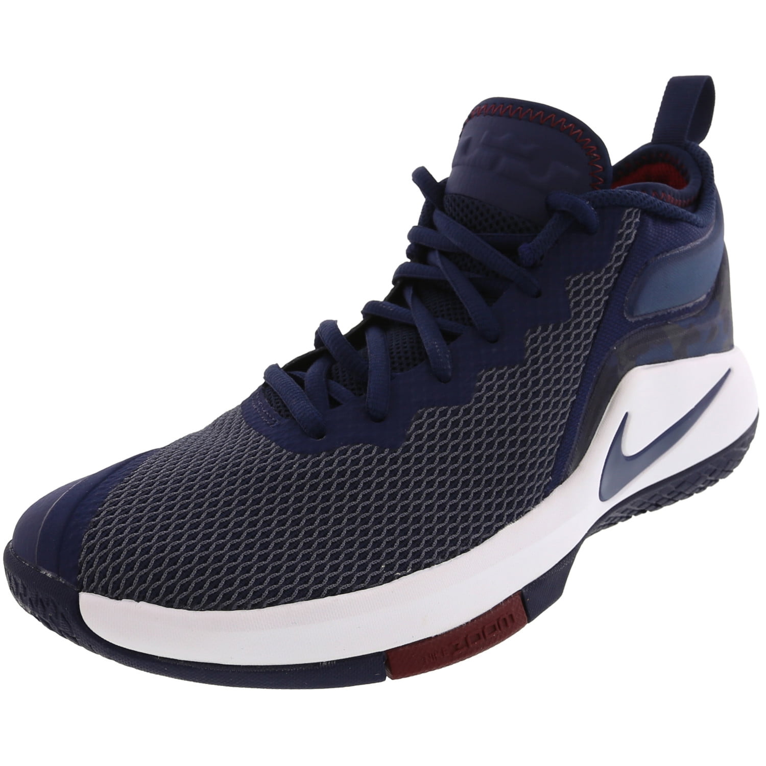 Nike Men's Lebron Witness Ii College Navy / AnkleHigh Basketball Shoe