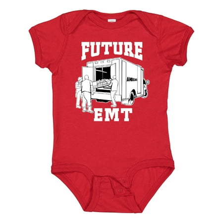 

Inktastic Future EMT Ambulance Gift Baby Boy or Baby Girl Bodysuit