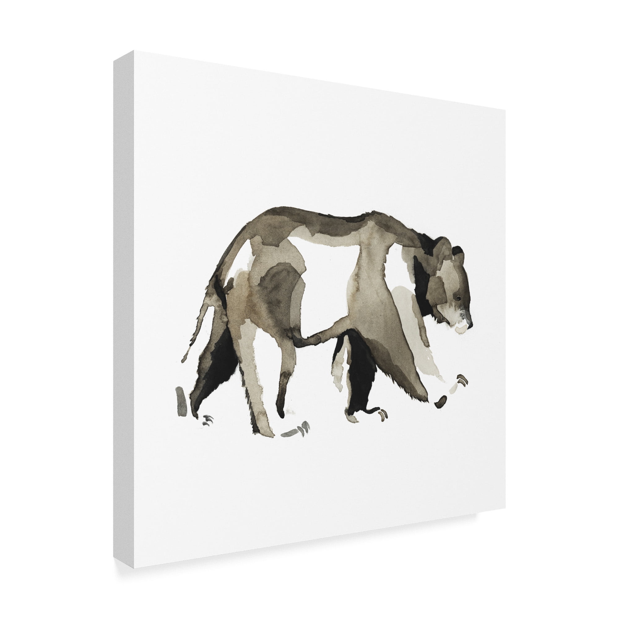 Trademark Fine Art 'Watercolor Woodland IV' Canvas Art by Grace Popp