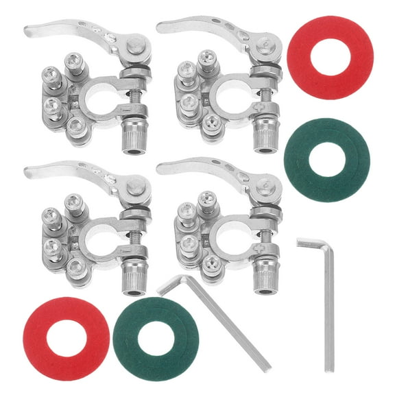 ITSELFER 4pcs Car Battery Clamps Auto Battery Terminal Connectors Battery Connectors