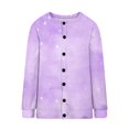 thumbnail image 5 of Puntoco Blusa Estampada De Moda Para Mujer, Blusa De Manga Larga, Sudadera Con Bolsillos Y Capucha, 5 of 5