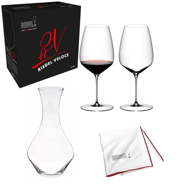 Set de copas de vino Riedel Veloce Cabernet Sauvignon/Merlot, 4 piezas