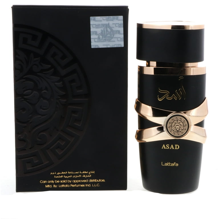 Lattafa Asad Unisex Perfume: Eau de Parfum Spray, 3.4 Ounce Lattafa Asad Unisex Perfume: Eau de Parfum Spray, 3.4 Ounce