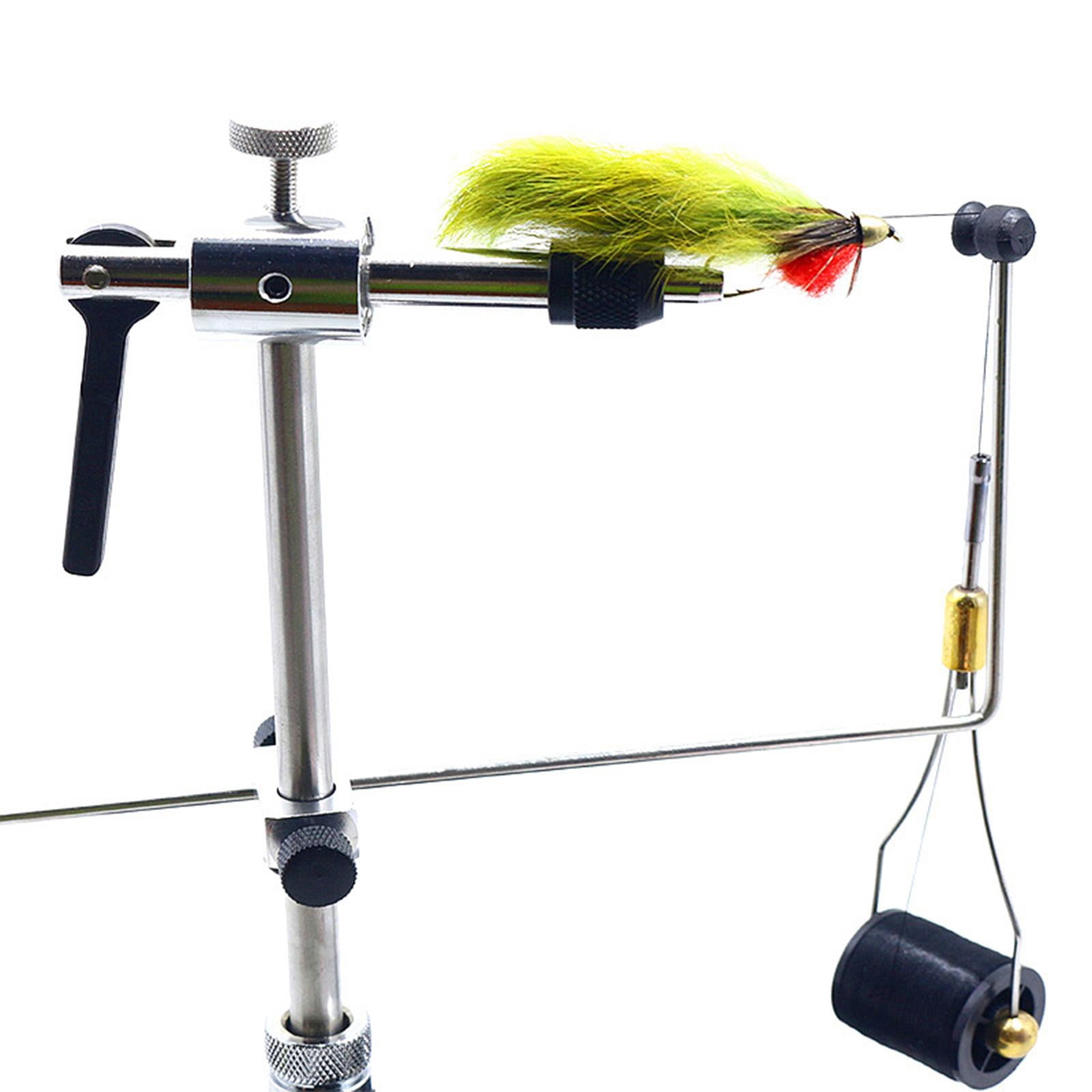 Fly Tying Vise Fly Vise Universal Multiple Adjustments Professional with Long Handle Rotatable for Teasers and Jigs Fly Tying Tools Rotary