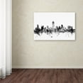 thumbnail image 4 of Trademark Fine Art "Austin Texas Skyline B&W" Canvas Art by Michael Tompsett, 4 of 4