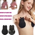thumbnail image 3 of Adhesive Bra, Breast Lift Strapless Backless Bra Nippless Covers Push Up Self Invisible Sticky Bra for Women (2 Pairs), 3 of 6