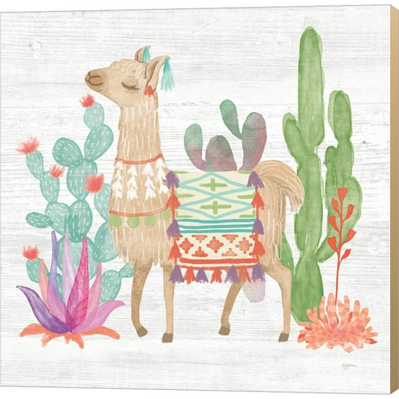 Lovely Llamas IV by Mary Urban, Canvas Wall Art