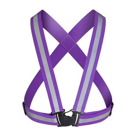 Elasticated Reflective Strap for Night Running and Cycling with High Reflectivity and Good Adjustability