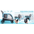 thumbnail image 5 of Spacesea XL Dog Stroller - Holds 2 medium/large dogs, foldable design with adjustable handle & storage pocket, 5 of 11