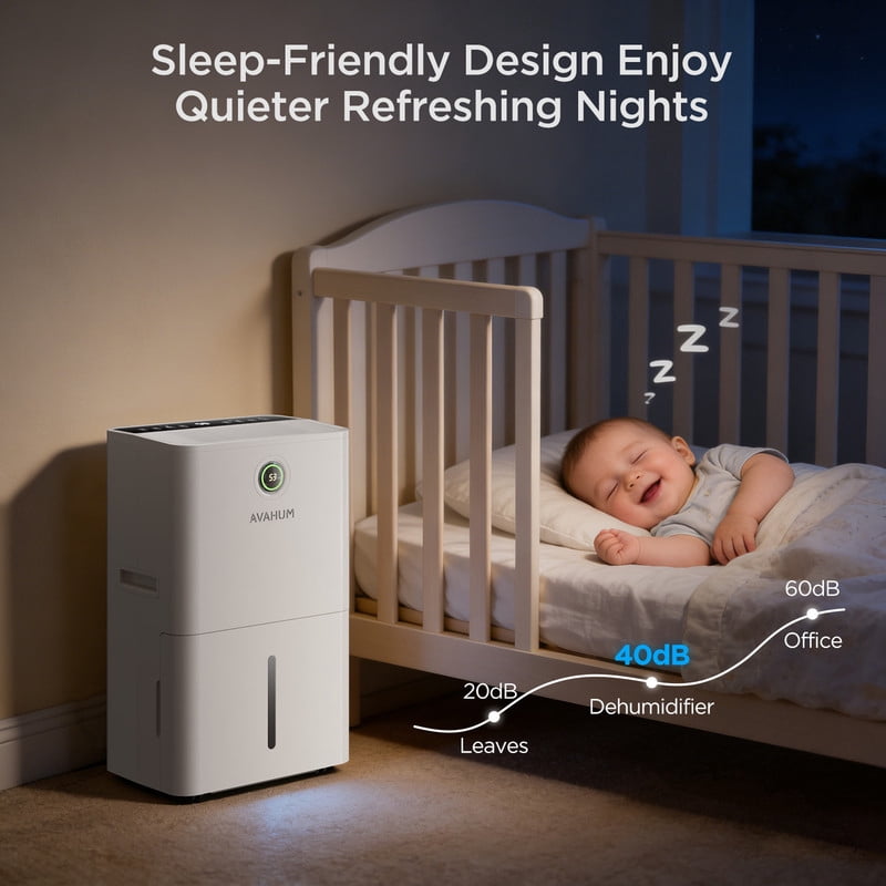 150 pt. 5000 sq. ft. Dehumidifier with Pump, 3-Modes, 24-Hour Timer, and Auto Defrost