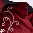 thumbnail image 3 of IROINNID Mens Leisure Gothic TailCoat Steampunk Retro Tail Coat Medieval Lapel Court Dress Slim Coat,Red, 3 of 8