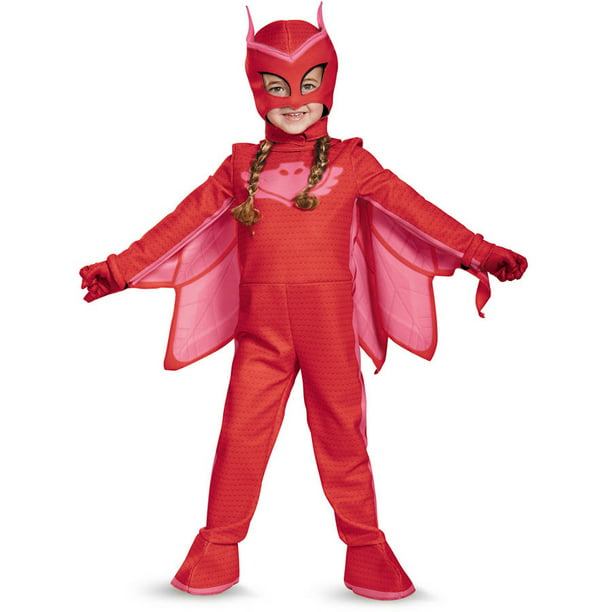 PJ Masks Owlette Deluxe Child Halloween Costume - Walmart.com - Walmart.com