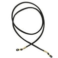 thumbnail image 4 of 74cm Soft PU Leather Eyeglass Chains Rope Sunglasses Holder Strap Cord Lanyard , Black, 4 of 4