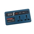 thumbnail image 1 of Inversor de corriente para trabajo en exteriores, herramientas automotrices, accesorios, profesional, hogar, 3 puertos USB, adaptador de fuente de, 1 of 8