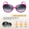 thumbnail image 6 of Kids Round Fashion Sunglasses for Girls Age 3-12 Butterfly Shaped Retro Children Tween Sun Glasses, 6 of 7