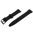 thumbnail image 6 of 17mm Silicone Rubber Watch Strap Band Waterproof Watchbands Black, 6 of 6