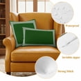 thumbnail image 6 of Green Greek Key Outdoor Pillow Covers 24x24 Set of 2,Waterproof Patio Throw Pillowcase Protectors,Geometric Greece Ancient Farmhouse Geo Decorative Pillow Shams Cushion Covers for Seat Bed Couch Sofa, 6 of 8