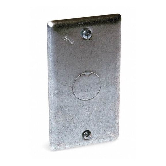 Raco Electrical Box Cover,Square,KO Centered 861