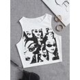 thumbnail image 1 of High Street Style Y2K Figure Graphic Crop Top Mujer Ropa de verano Moda coreana Sin mangas Tank Top Camiseta Streetwear 2022 Tan Jianjun unisex, 1 of 2