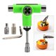 thumbnail image 3 of Skate de accesorios de monopatín portátil multifunción con Llave Allen Destornillador de cabeza Phillips para patines monopatines Verde Macarena Llave para monopatín, 3 of 8