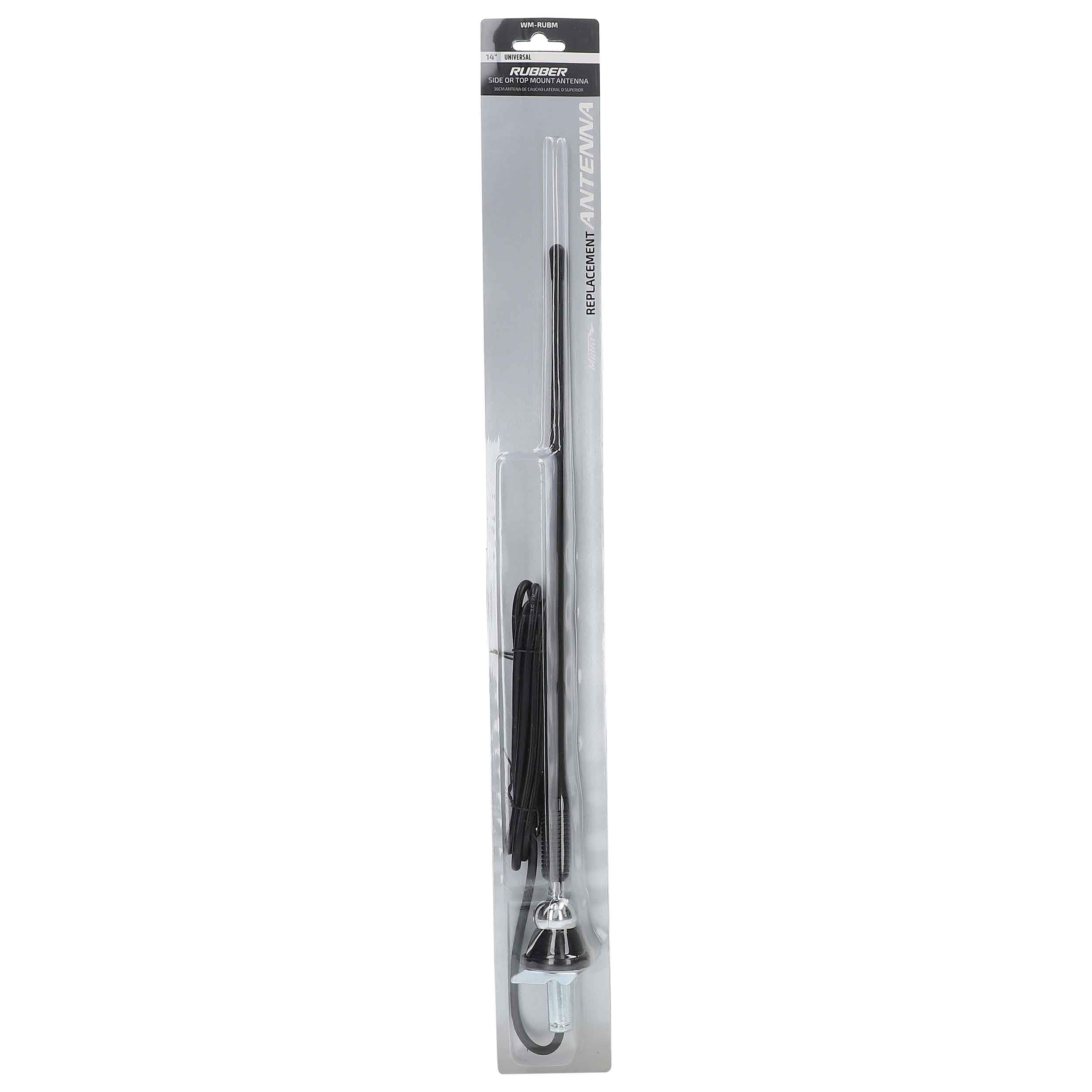 Metra WM-RUBM 14-inch Rubber Automobile Antenna Mast (Black)