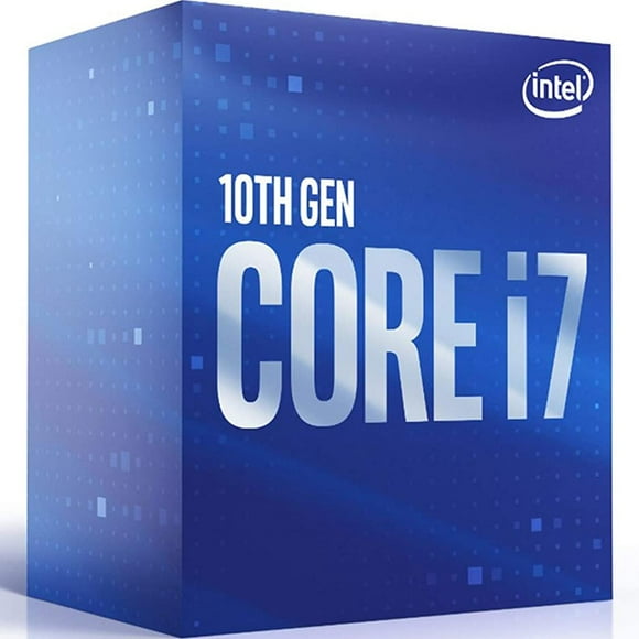 Procesador INTEL Core I7 10700 4.8 GHz Octa Core 1200 BX8070110700 azul