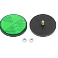 thumbnail image 3 of 12 Plastic Reflectors 56mm Diameter With Nut For Motorcycle, 3 of 4